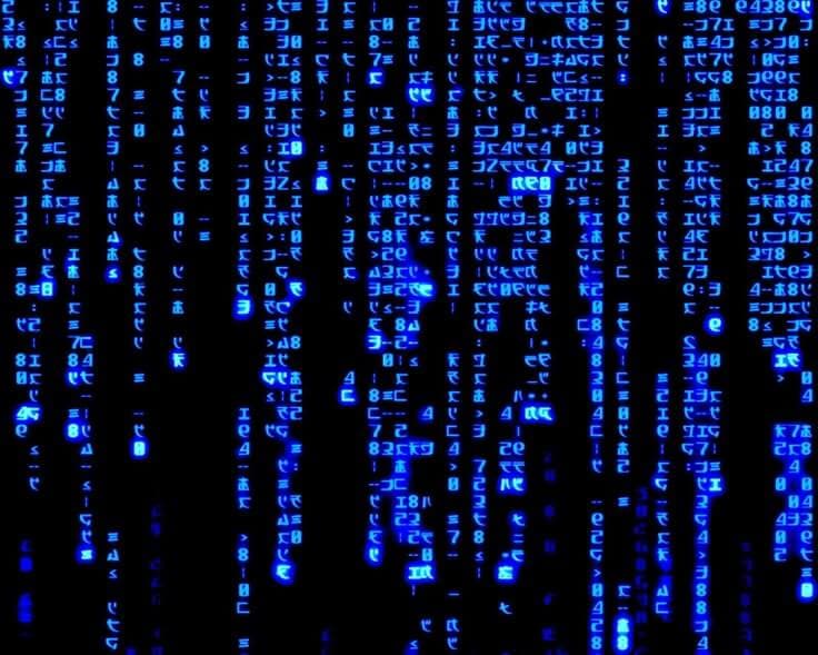 Code pattern background